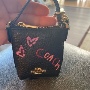 Coach Mini Bag Charm